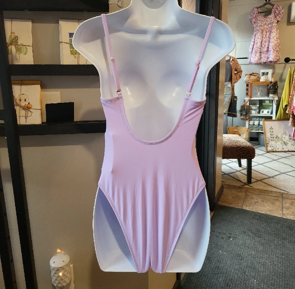Elegant Lavender Bodysuit